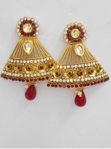 Polki Earrings